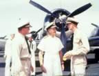 Officers on the USS Saratoga
