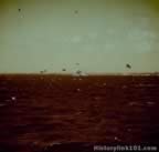 USS Yorktown under attack by Japanese planes 