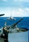 Guns on the USS Yorktown