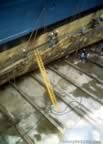 hull of the USS Yorktown