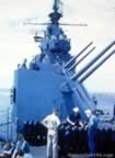 USS Yorktown guns