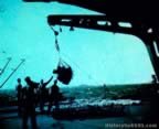 Supplies on the USS Yorktown