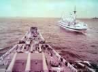 Pictures of Battleships durning World War II