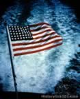 Pictures of American Flags during WWII