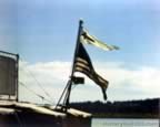 American Flags images during WWII