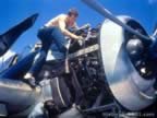 Pictures of Plane Maintenanceduring WWII