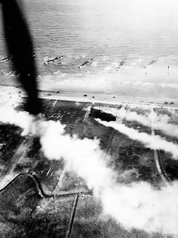 Royalty Free Picture Aerial Pictures of D-Day
