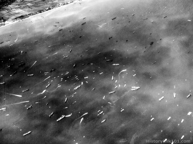 Royalty Free Picture of D-Day,  Invasion of Nomandy France