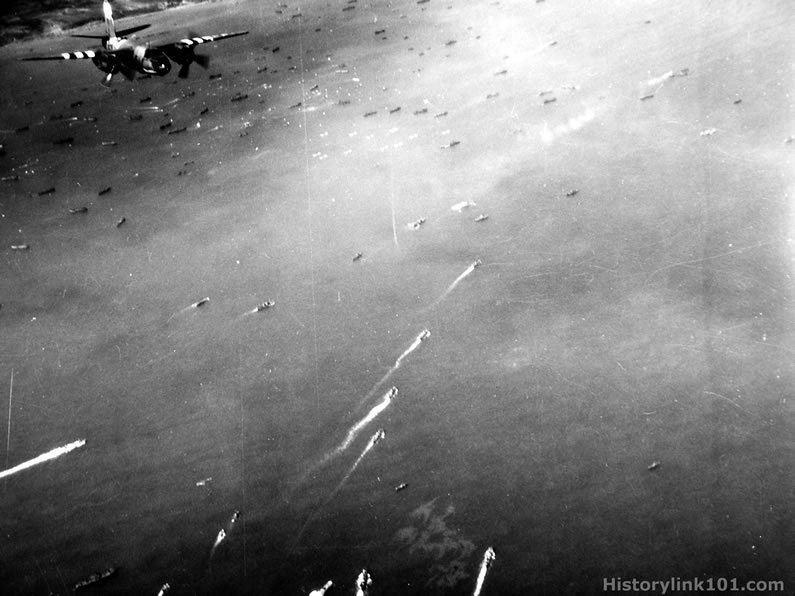 Royalty Free Picture of D-Day,  Invasion of Nomandy France