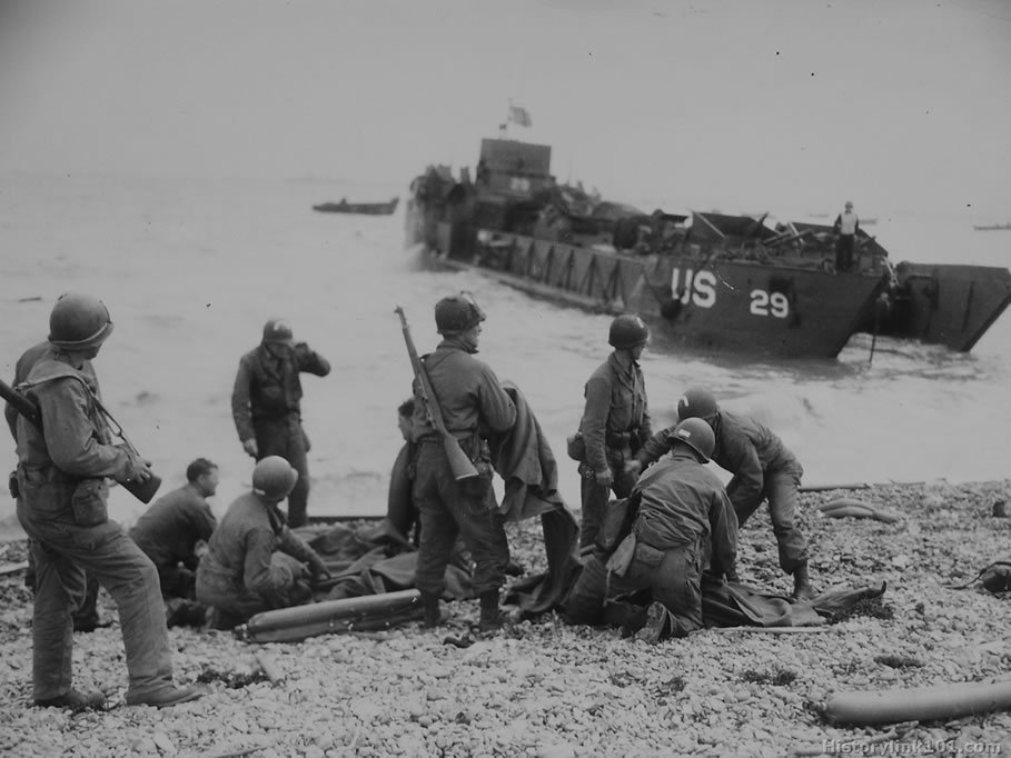 Royalty Free Picture of D-Day,  Invasion of Nomandy France