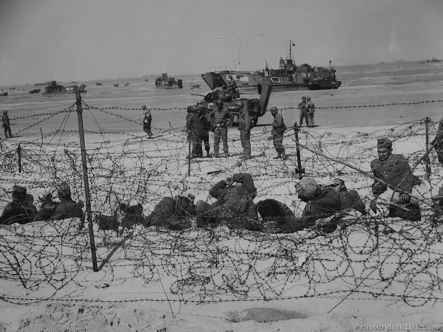Royalty Free Picture of D-Day,  Invasion of Nomandy France