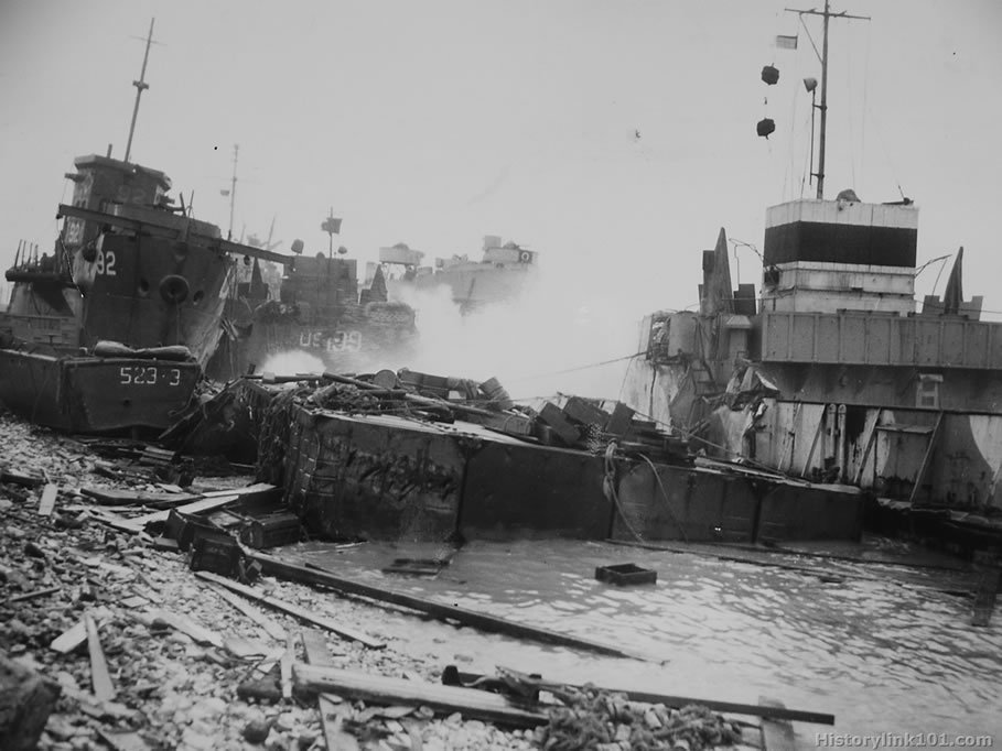 Royalty Free Picture of D-Day,  Invasion of Nomandy France