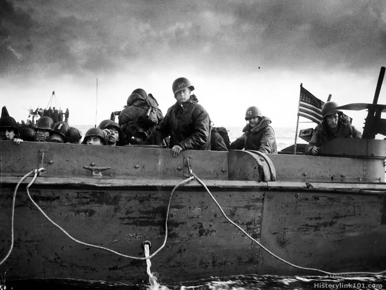 Royalty Free Picture of D-Day,  Invasion of Nomandy France
