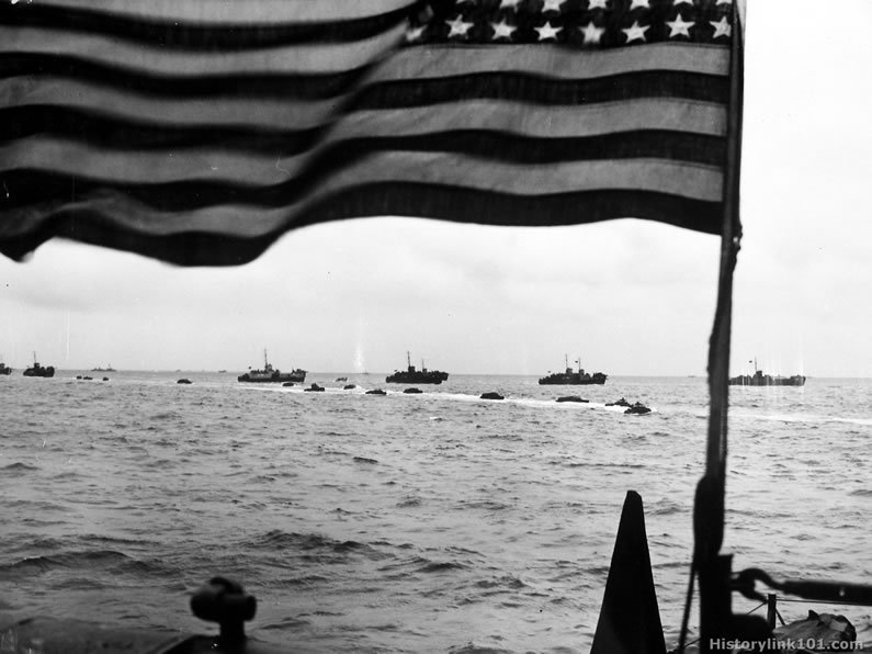Royalty Free Picture of D-Day,  Invasion of Nomandy France