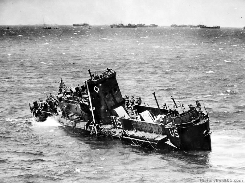 Royalty Free Picture of D-Day,  Invasion of Nomandy France
