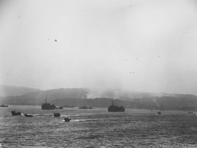 Royalty Free Picture of D-Day,  Invasion of Nomandy France