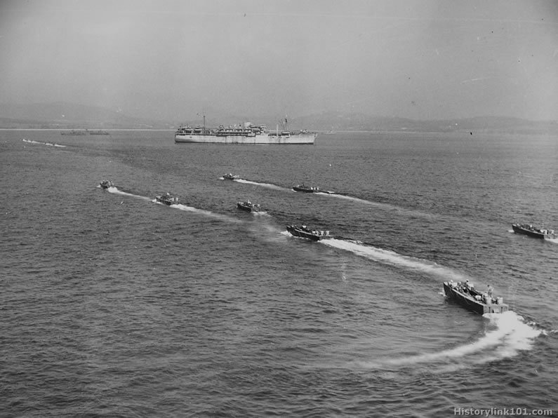 Royalty Free Picture of D-Day,  Invasion of Nomandy France