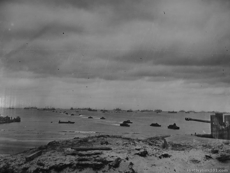 Royalty Free Picture of D-Day,  Invasion of Nomandy France