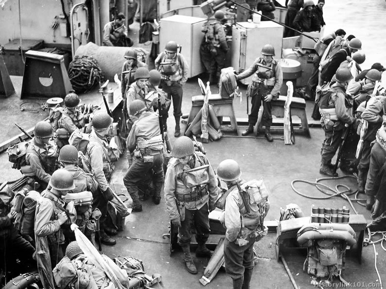 Royalty Free Picture of D-Day,  Invasion of Nomandy France