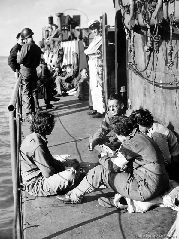 Royalty Free Picture of D-Day,  Invasion of Nomandy France