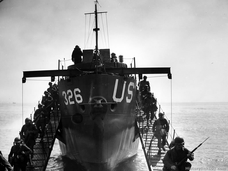 Royalty Free Picture of D-Day,  Invasion of Nomandy France