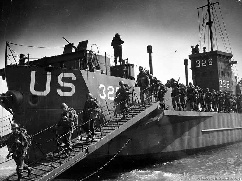 Royalty Free Picture of D-Day,  Invasion of Nomandy France
