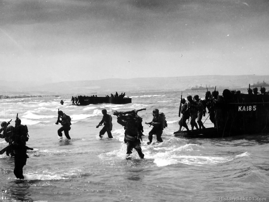 Royalty Free Picture of D-Day,  Invasion of Nomandy France
