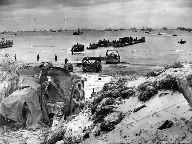 Royalty Free Picture of D-Day,  Invasion of Nomandy France