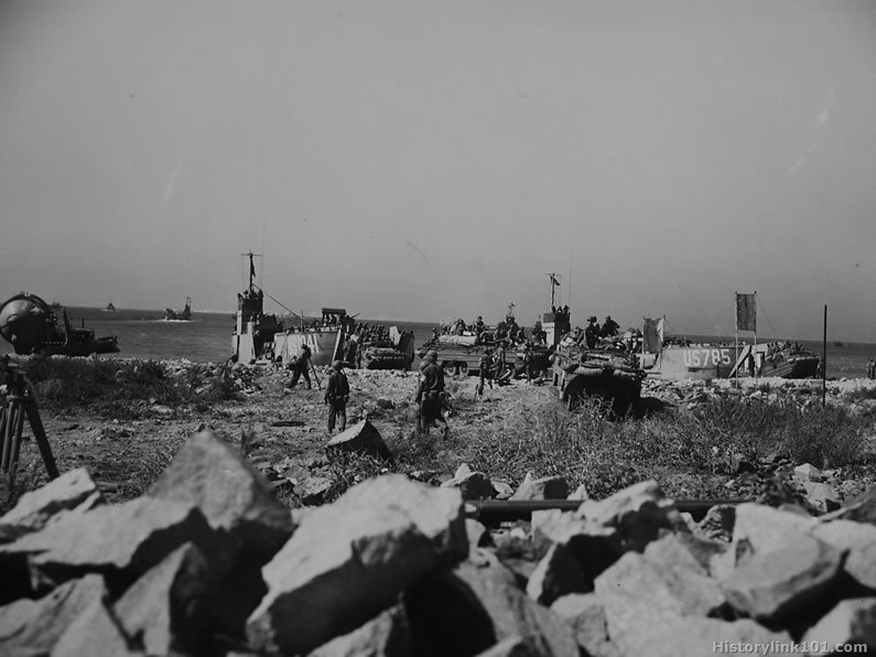 Royalty Free Picture of D-Day,  Invasion of Nomandy France