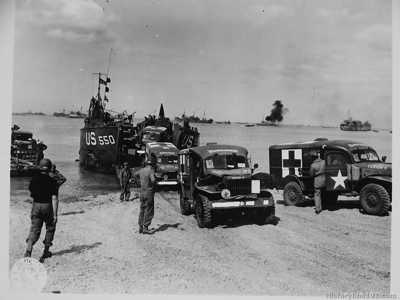 Royalty Free Picture of D-Day,  Invasion of Nomandy France