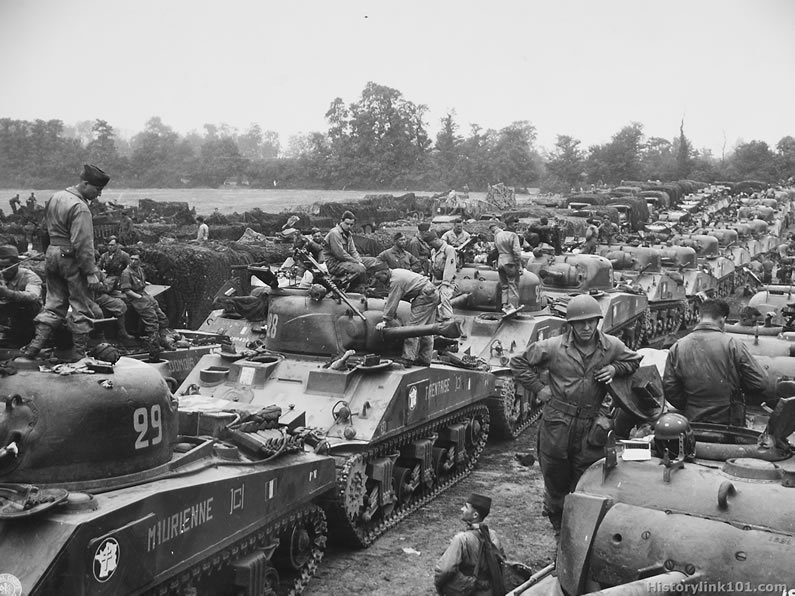 Royalty Free Picture of D-Day,  Invasion of Nomandy France