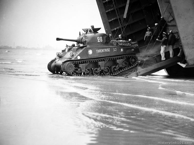 Royalty Free Picture of D-Day,  Invasion of Nomandy France