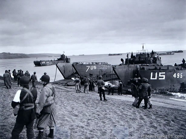 Royalty Free Picture of D-Day,  Invasion of Nomandy France