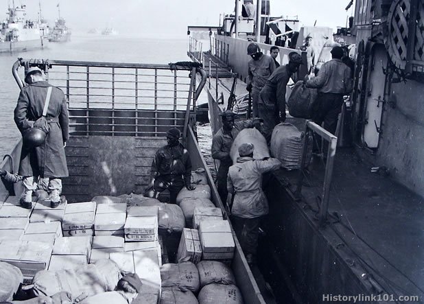 Royalty Free Picture of D-Day,  Invasion of Nomandy France
