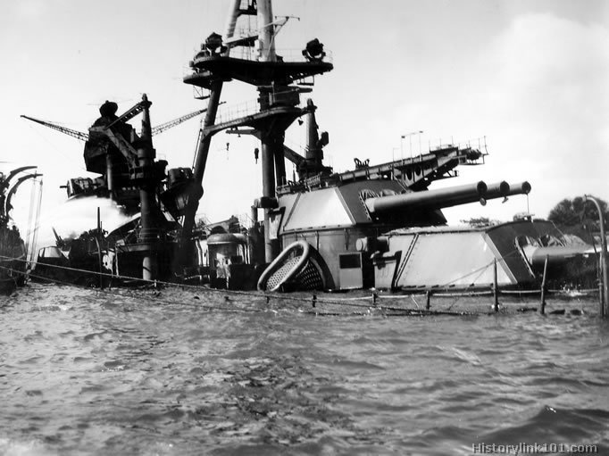 Royalty Free Picture of Attack on Pearl Harbor