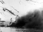 Pictures of USS Arizona Attacked at Pearl Harbor
