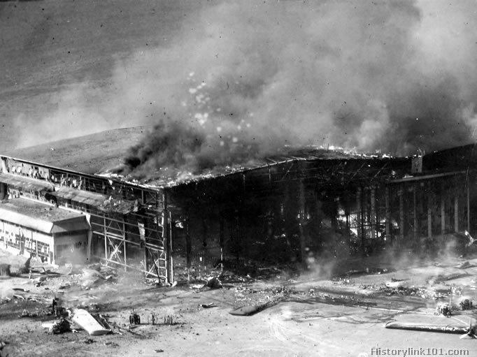 Royalty Free Picture of Attack on Pearl Harbor