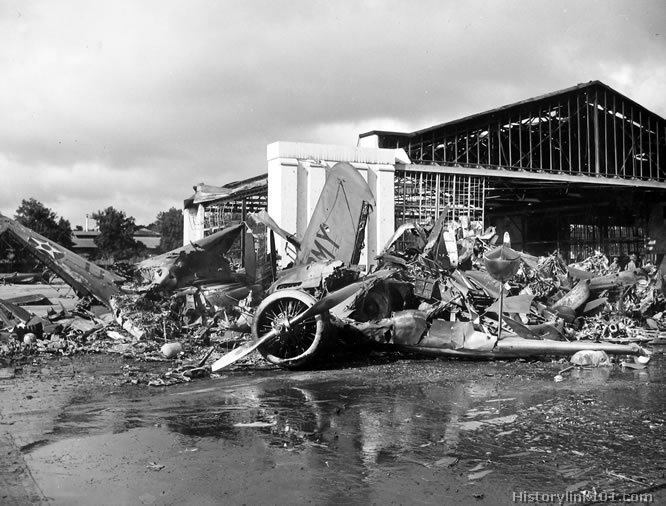 Royalty Free Picture of Attack on Pearl Harbor