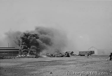 Royalty Free Picture of Attack on Pearl Harbor