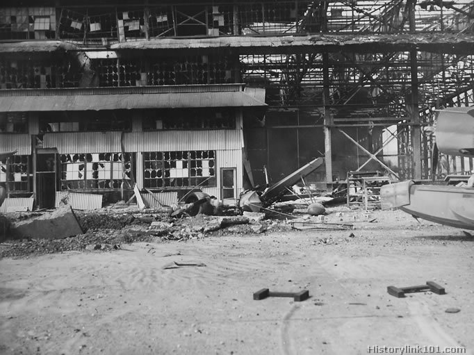 Royalty Free Picture of Attack on Pearl Harbor