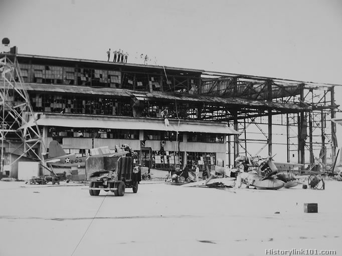 Royalty Free Picture of Attack on Pearl Harbor