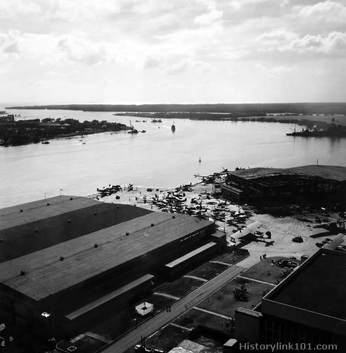 Royalty Free Picture of Attack on Pearl Harbor