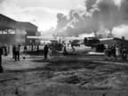PPictures of attacks on airfields around Pearl Harbor 