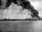 batt-IMPictures of Battleship Row during the Attack on Pearl Harbor  