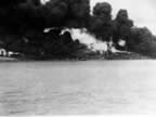 Pictures of Battleship Row during the Attack on Pearl Harbor  