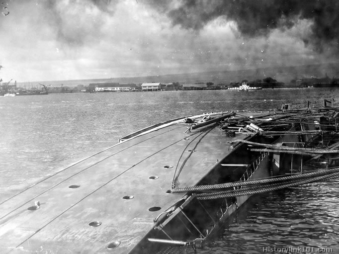 Royalty Free Picture of Attack on Pearl Harbor