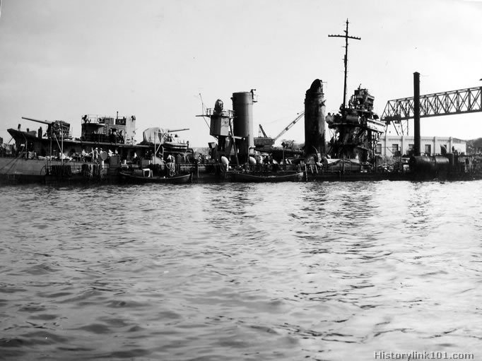 Royalty Free Picture of Attack on Pearl Harbor