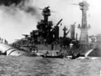 Pictures USS Oklahoma at the Attack on Pearl Harbor  