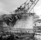 Pictures USS Pennsylvania  at the Attack on Pearl Harbor  