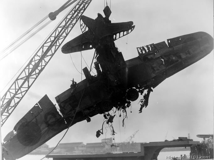 Royalty Free Picture of Attack on Pearl Harbor